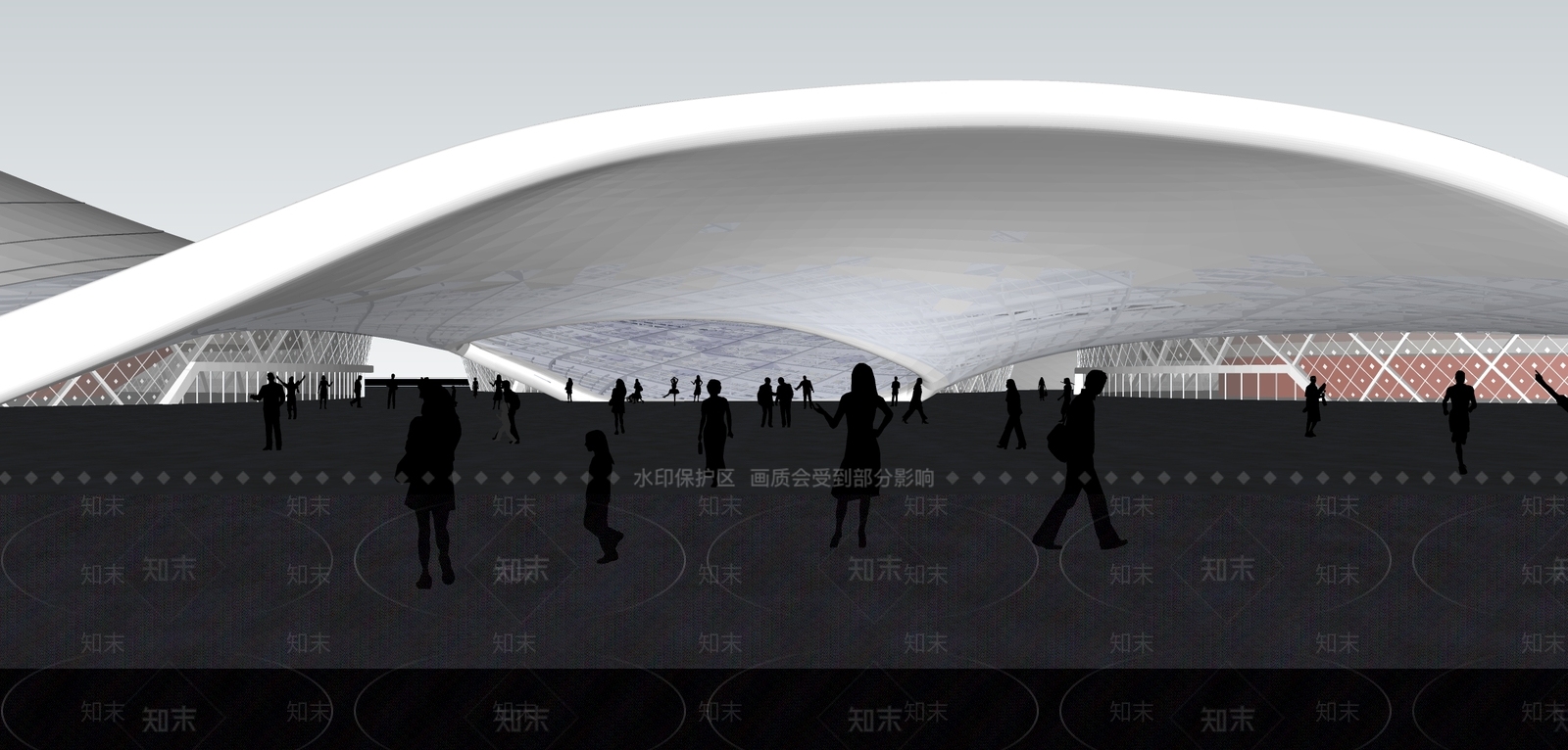 现代其他文化场馆SU模型下载【ID:1113872920】