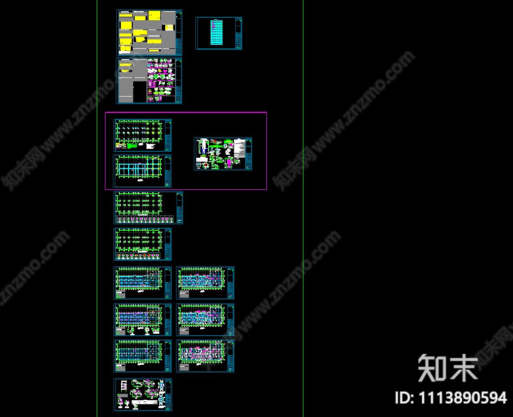 二层机场临时办公用房结构施工图施工图下载【ID:1113890594】