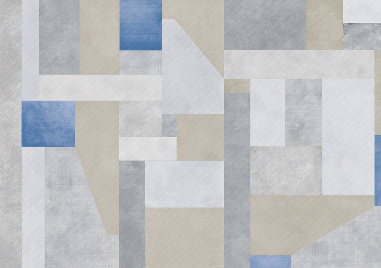 几何拼装图形壁画壁纸贴图下载【ID:1113906162】