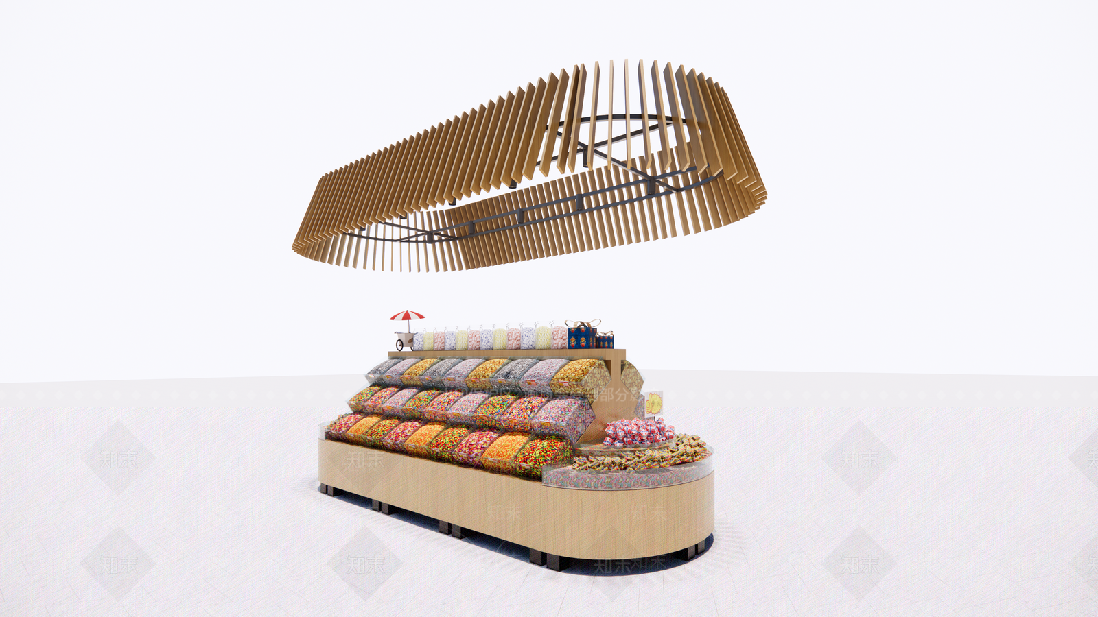 现代货架SU模型下载【ID:1113921911】