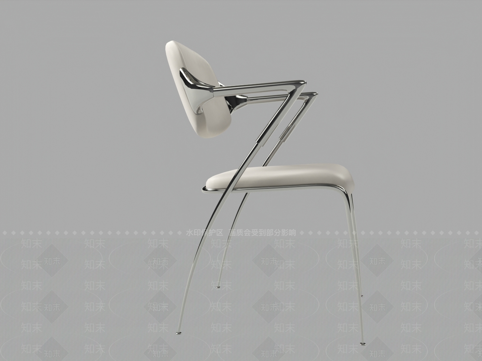 现代简约椅子3D模型下载【ID:1205543804】