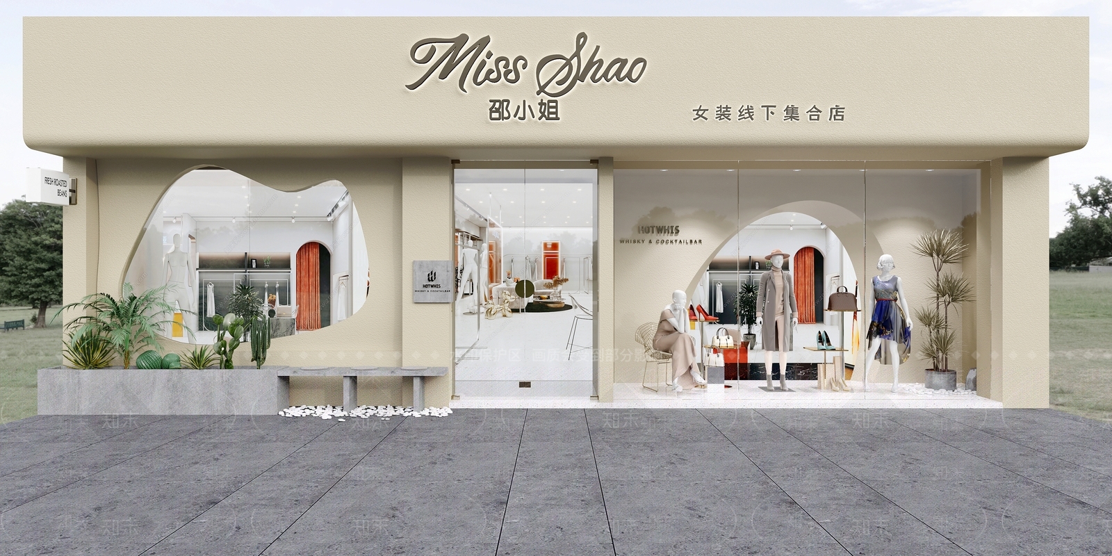 门头3D模型精品下载_3dmax模型_知末网