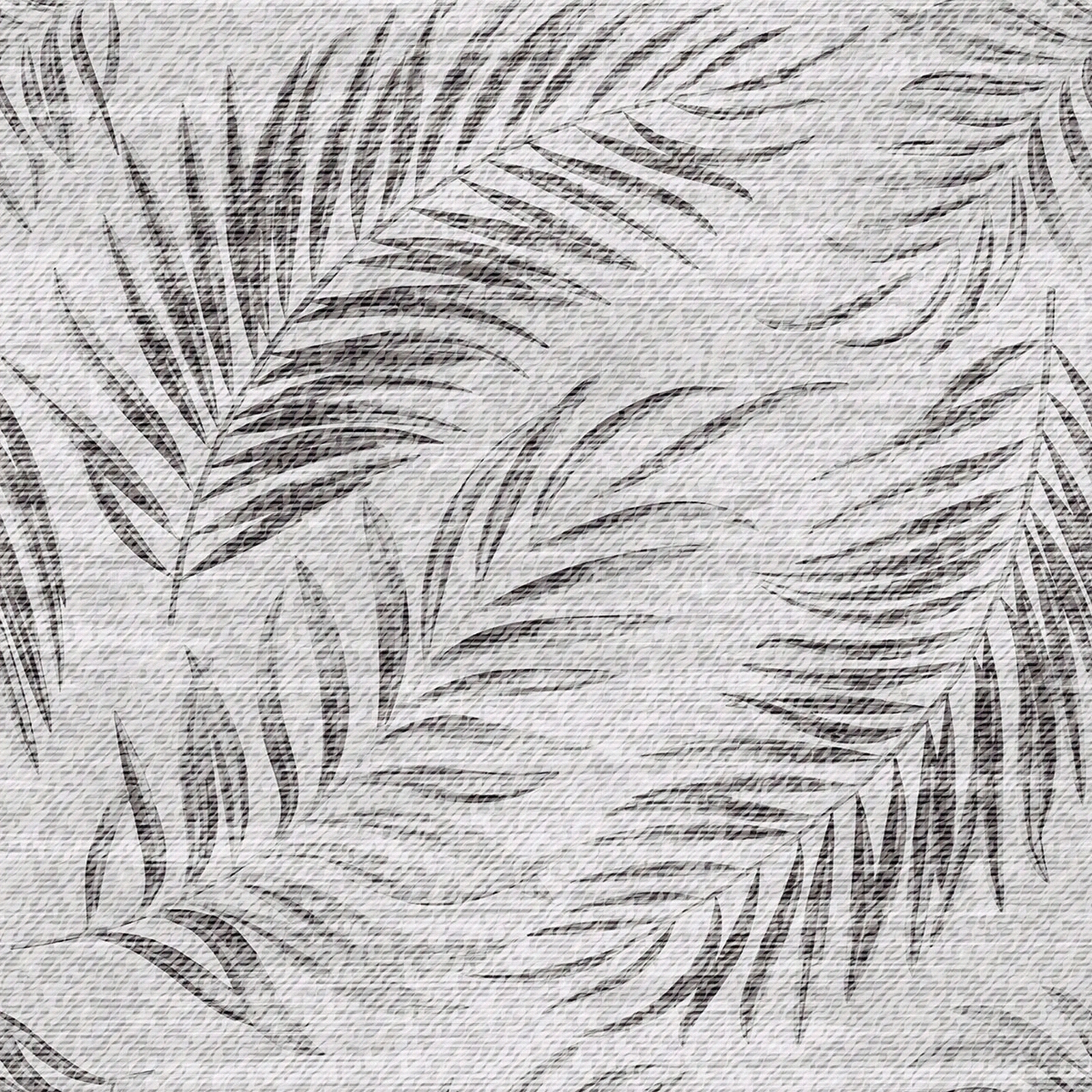 灰色植物树叶印花壁纸贴图下载【ID:1113962898】