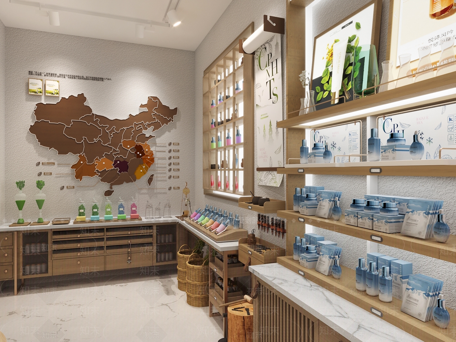 现代美妆店SU模型下载【ID:1113976913】