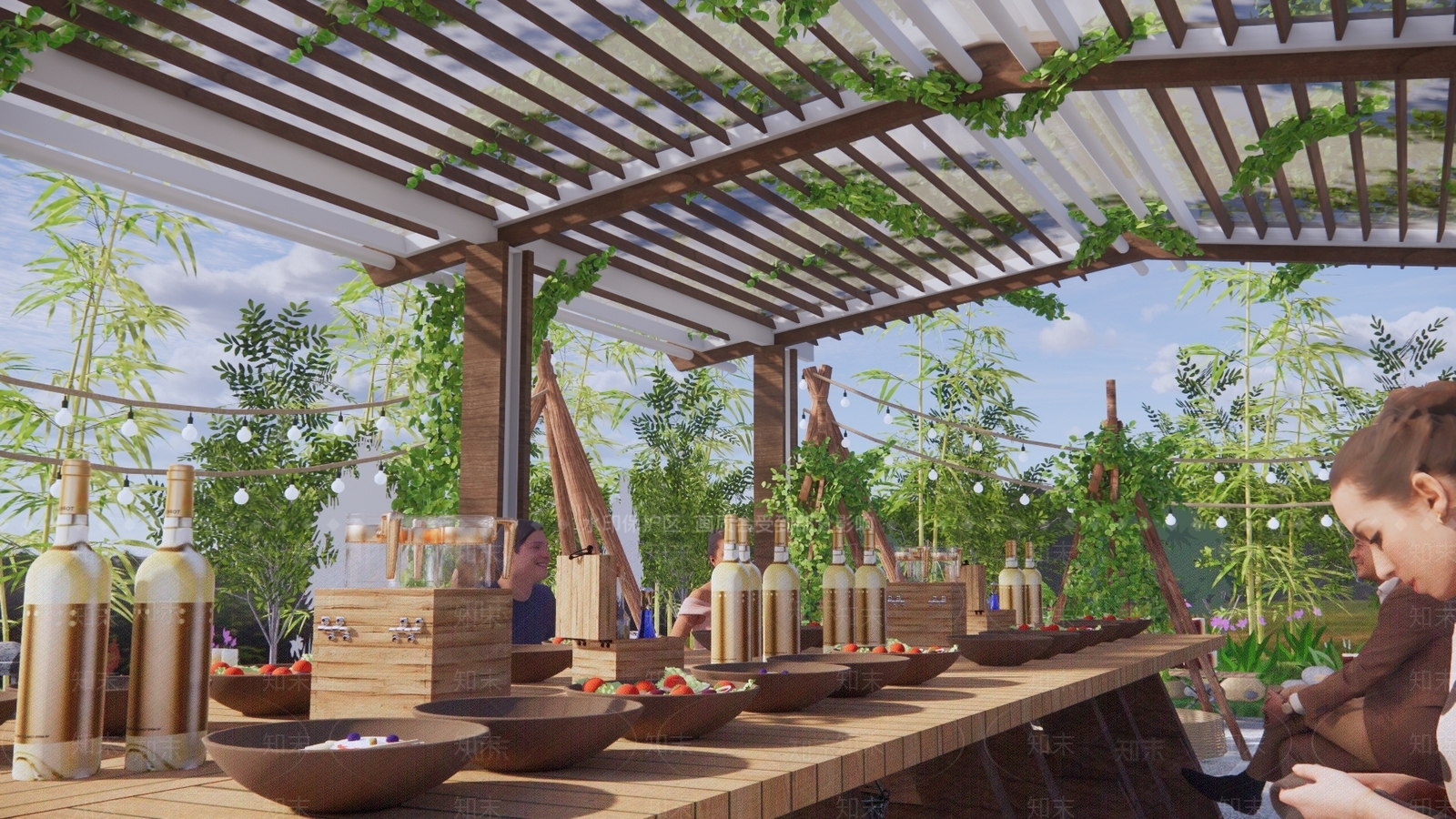 餐饮建筑SU模型精品下载_SketchUp模型_知末网