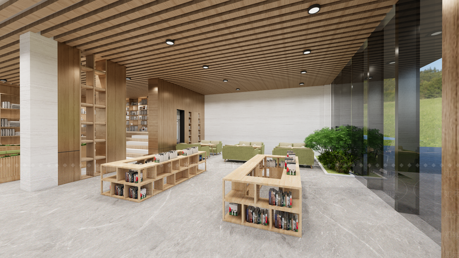 现代售楼处内部SU模型下载【ID:1113995279】