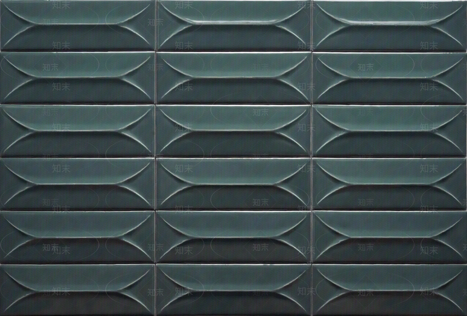 绿色立体方形砖艺术砖贴图下载【ID:1114004818】