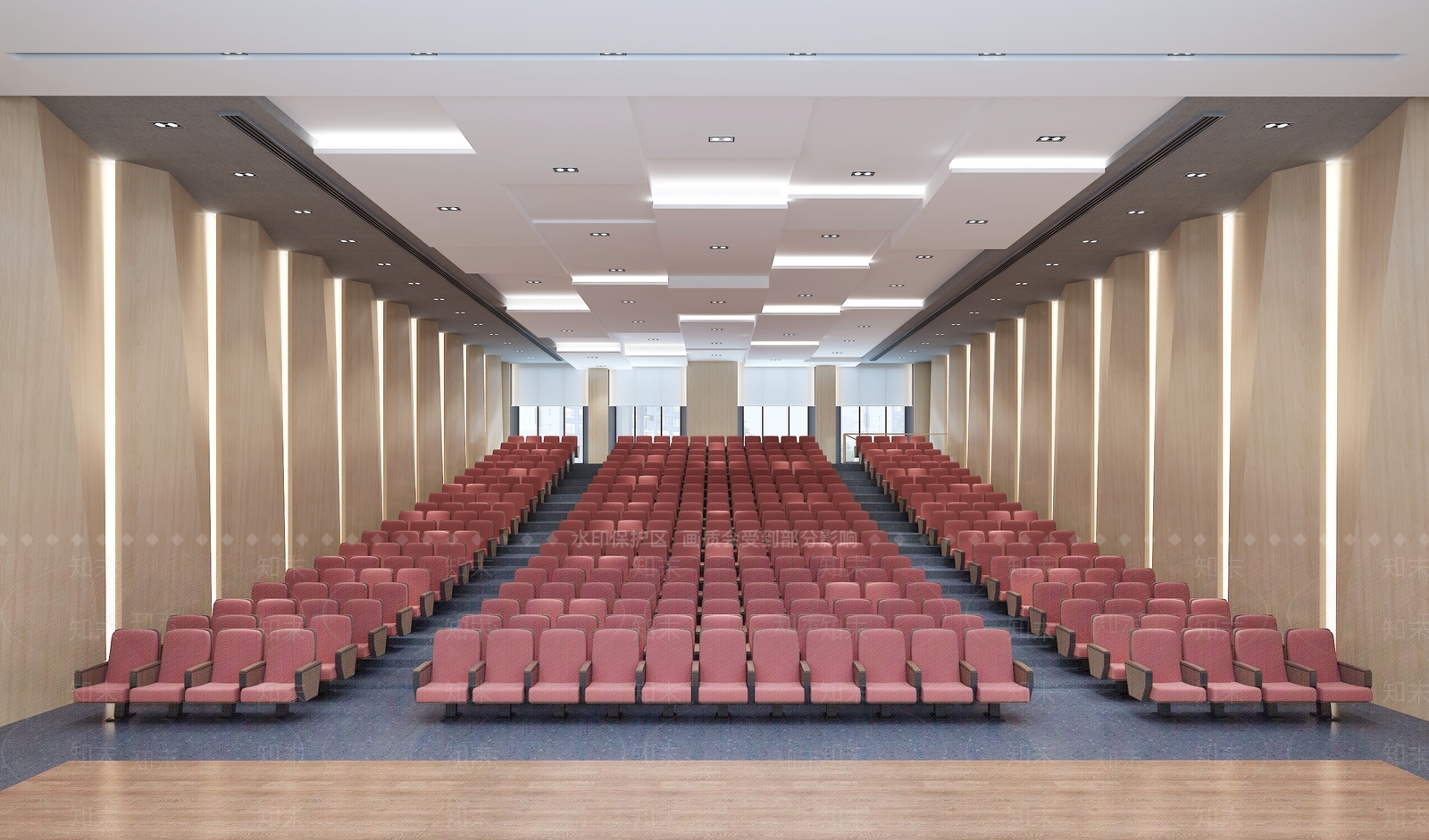 现代报告厅3D模型下载【ID:1114028584】