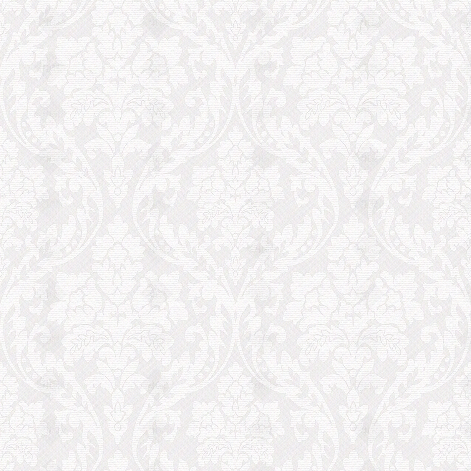 浅灰色欧式印花壁布贴图下载【ID:1114029127】