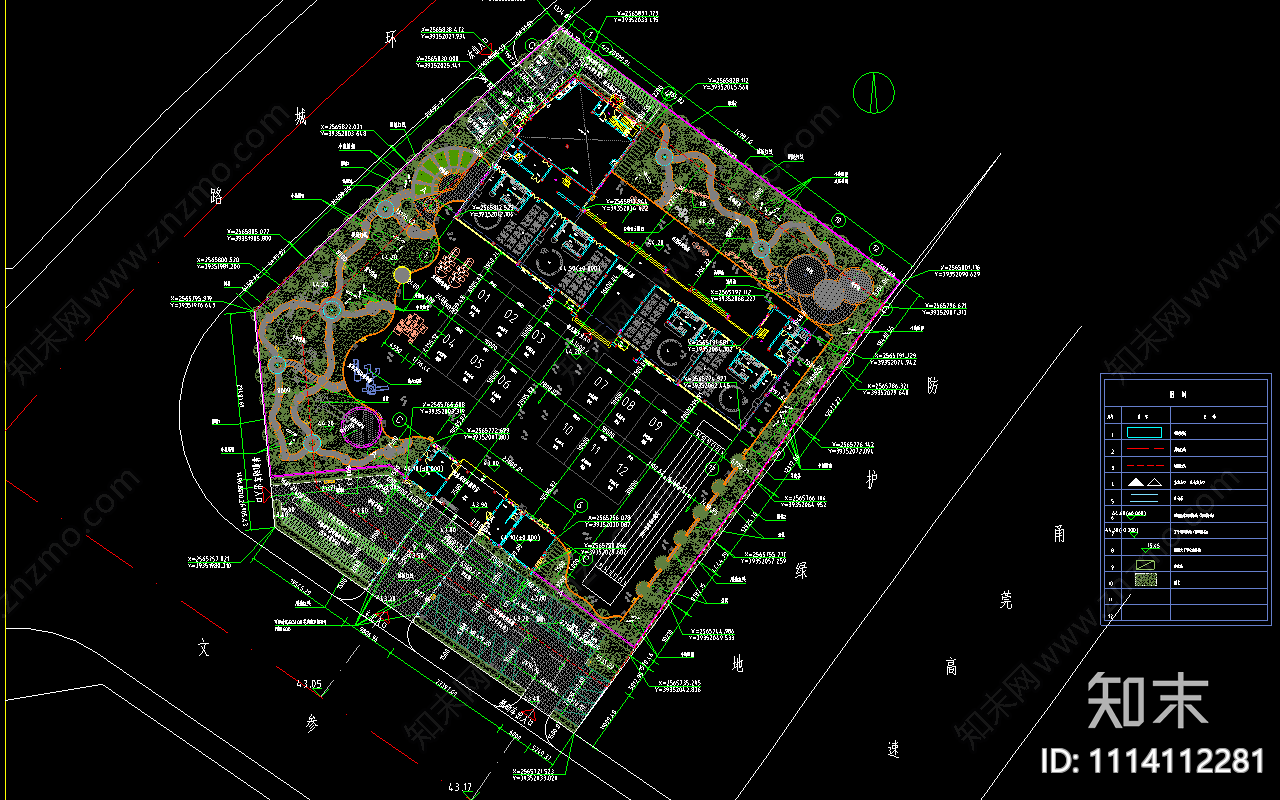 某镇公立幼儿园建设项目工程CAD施工图下载【ID:1114112281】