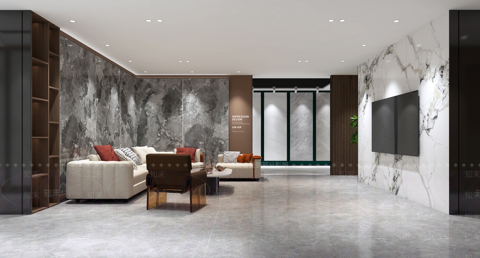 现代瓷砖专卖店3D模型下载【ID:1114115198】