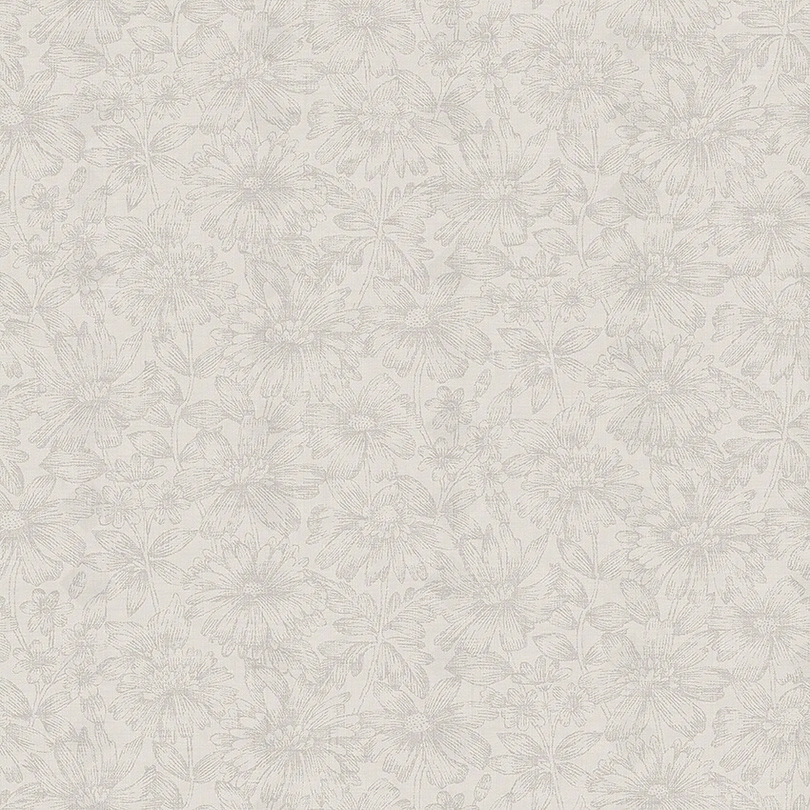 暖灰色植物印花壁纸贴图下载【ID:1114118726】