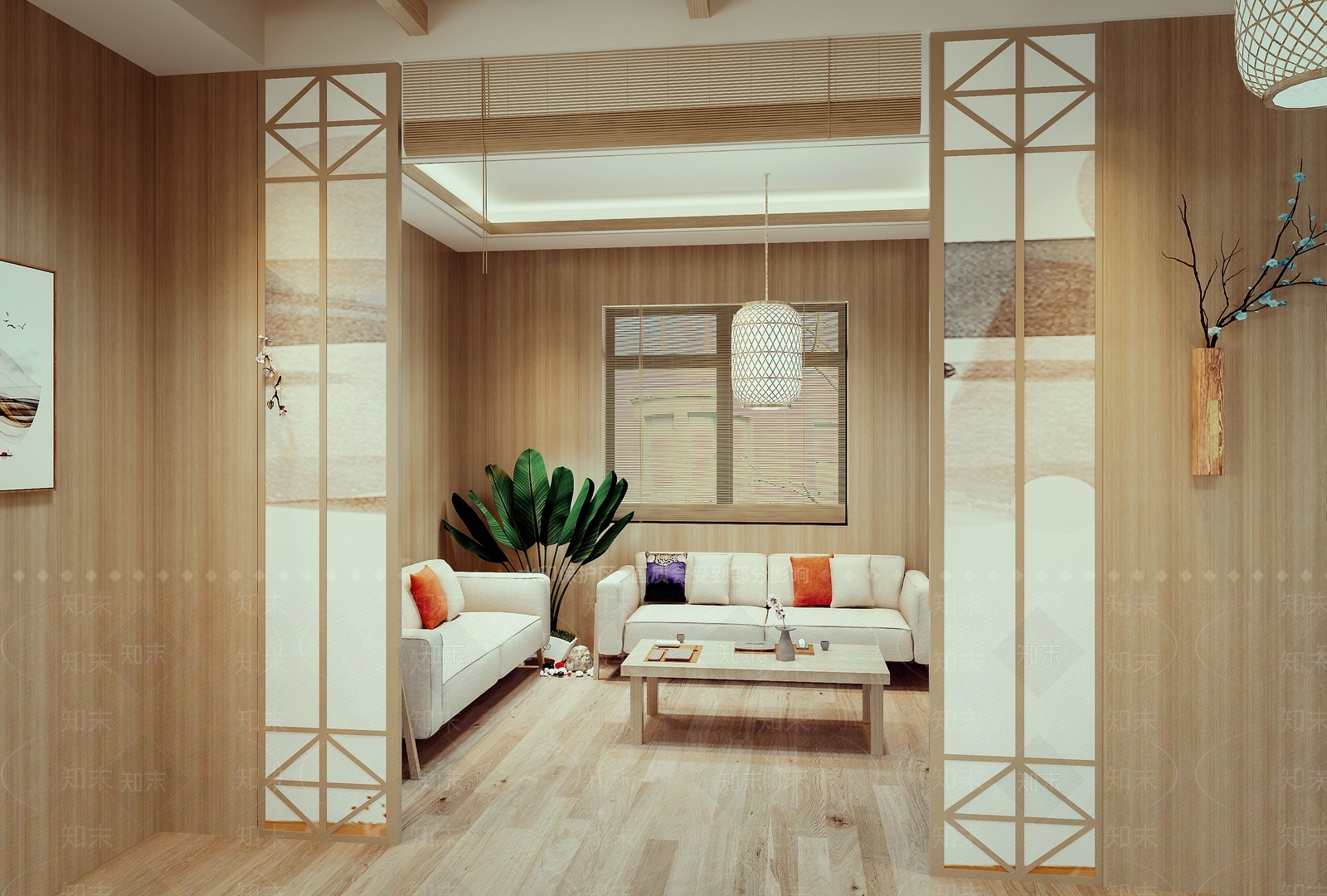 日式清吧3D模型下载【ID:1114120841】