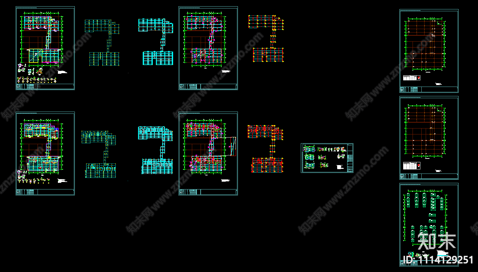 二层幼儿园结构施工图施工图下载【ID:1114129251】