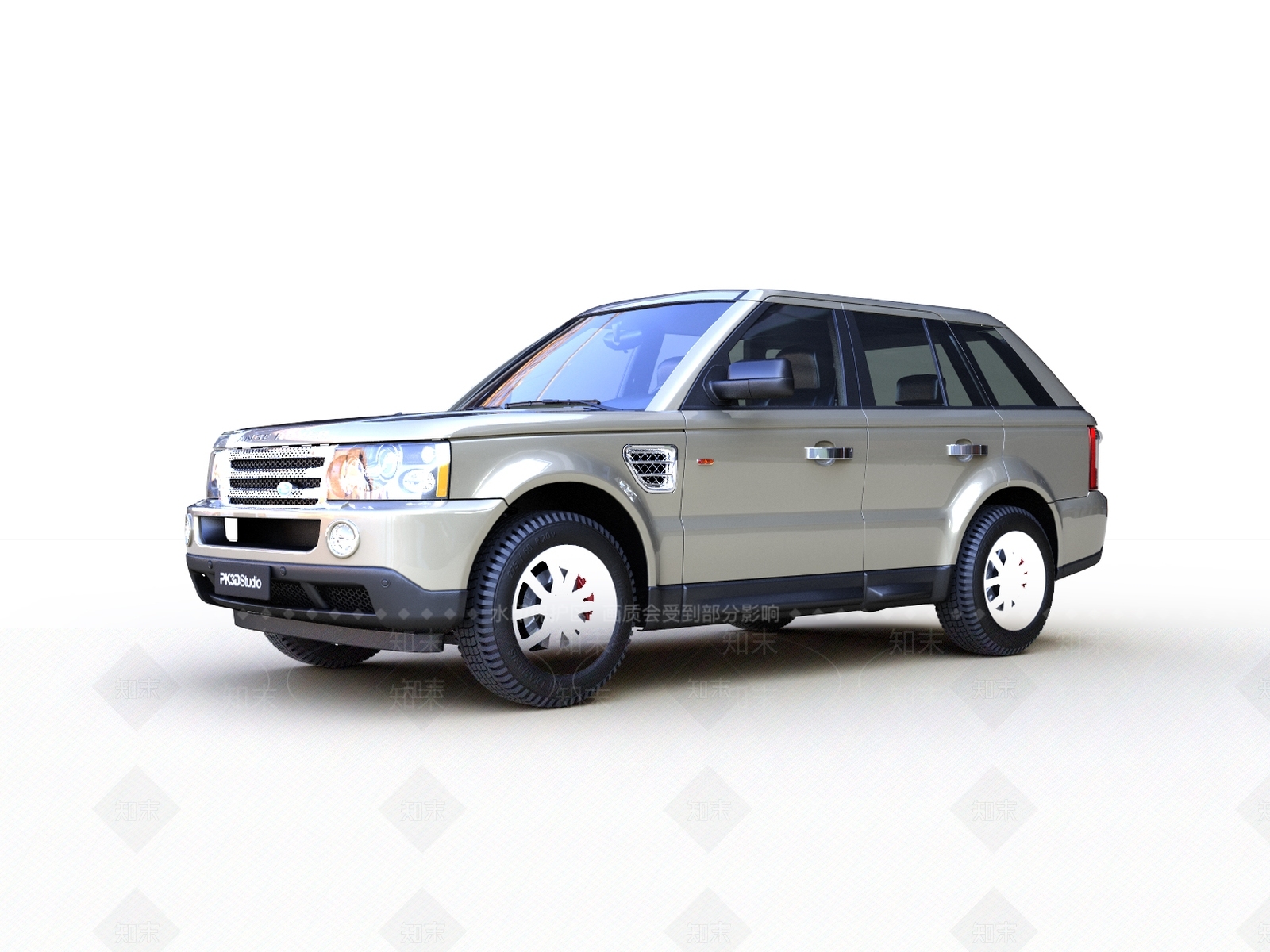 现代路虎汽车3D模型下载【ID:1114231637】