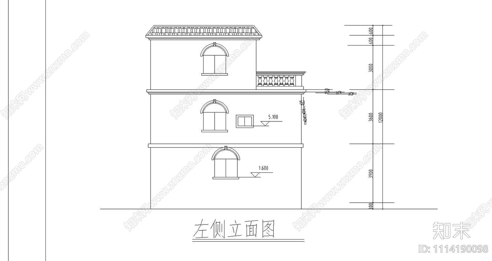 农村住宅方案图施工图下载【ID:1114190098】