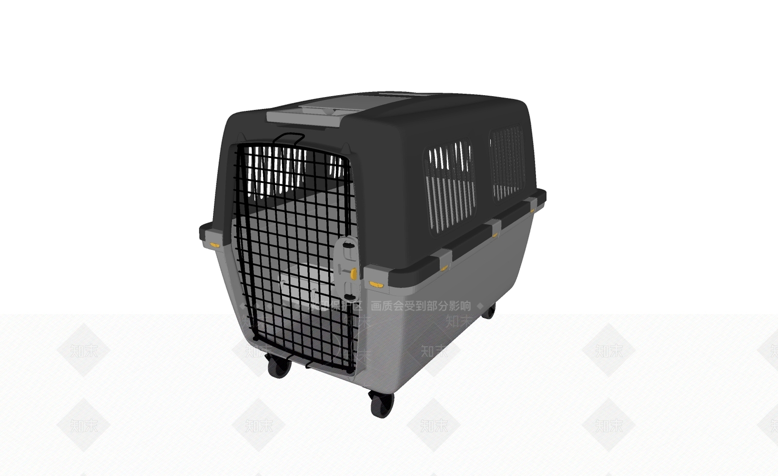 现代宠物箱SU模型下载【ID:1114204321】
