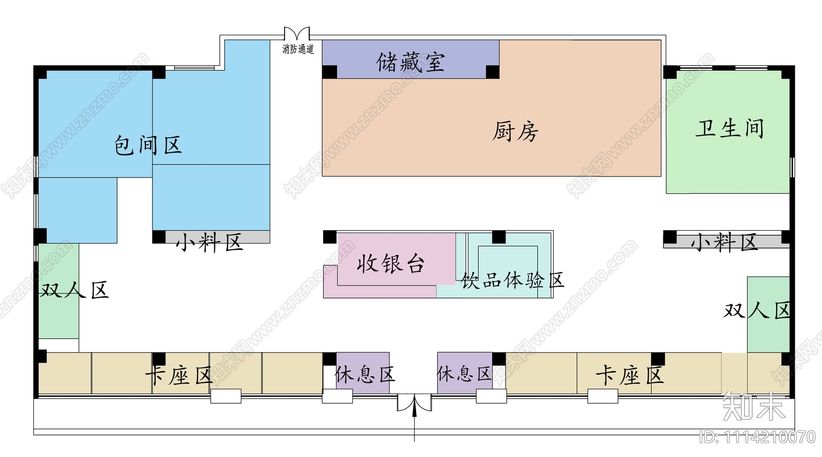 火锅工厂施工图下载【ID:1114210070】