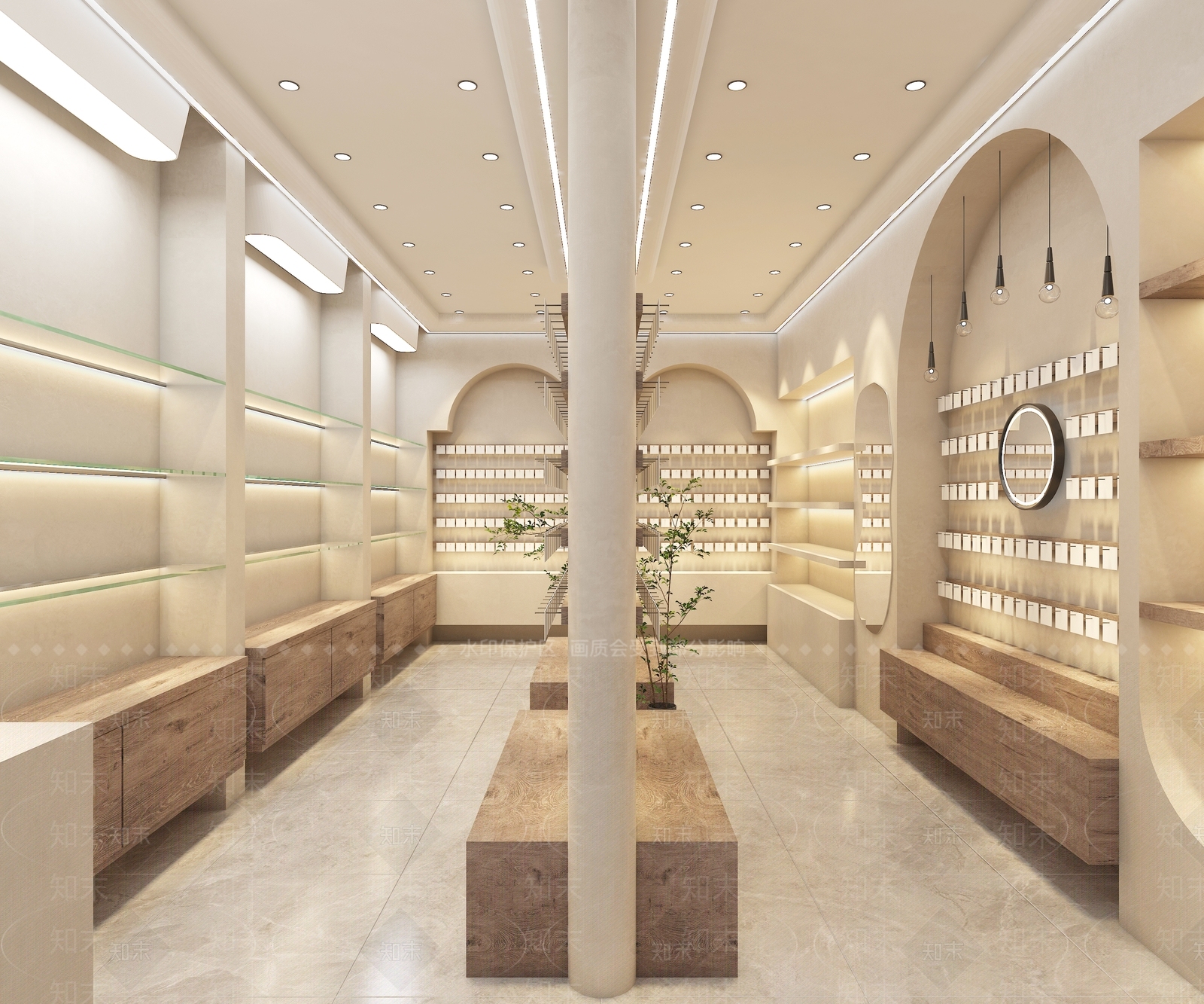 侘寂饰品店3D模型下载【ID:1114256864】