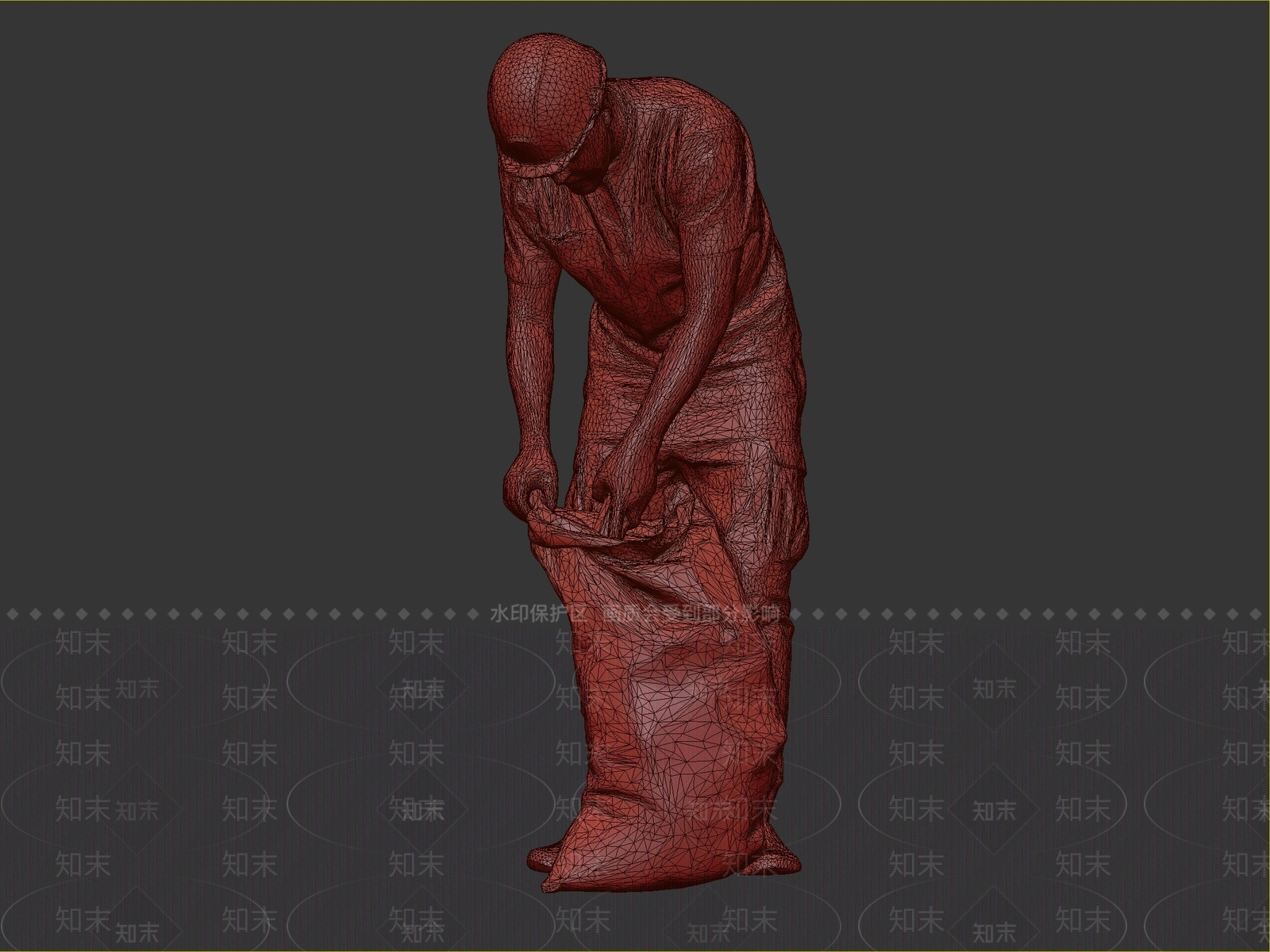 工厂工人3D模型下载【ID:1114259364】