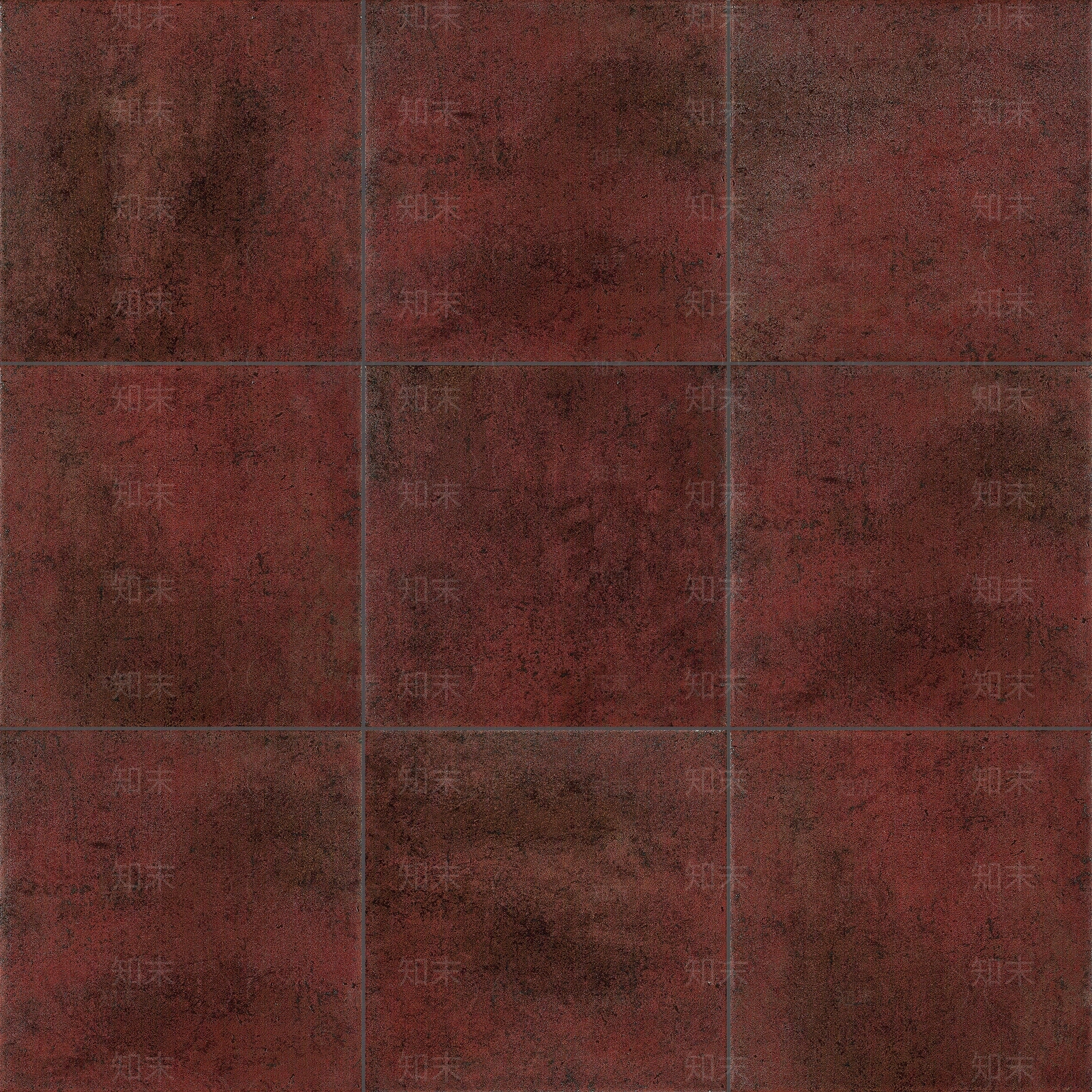 红色复古方形铺贴石纹贴图下载【ID:1114285269】