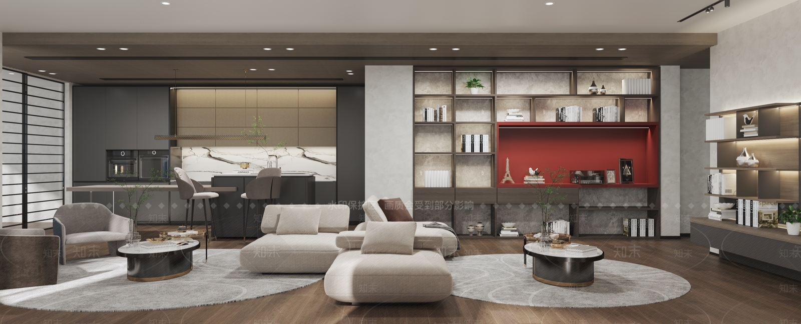 现代家具专卖店3D模型下载【ID:1114290198】