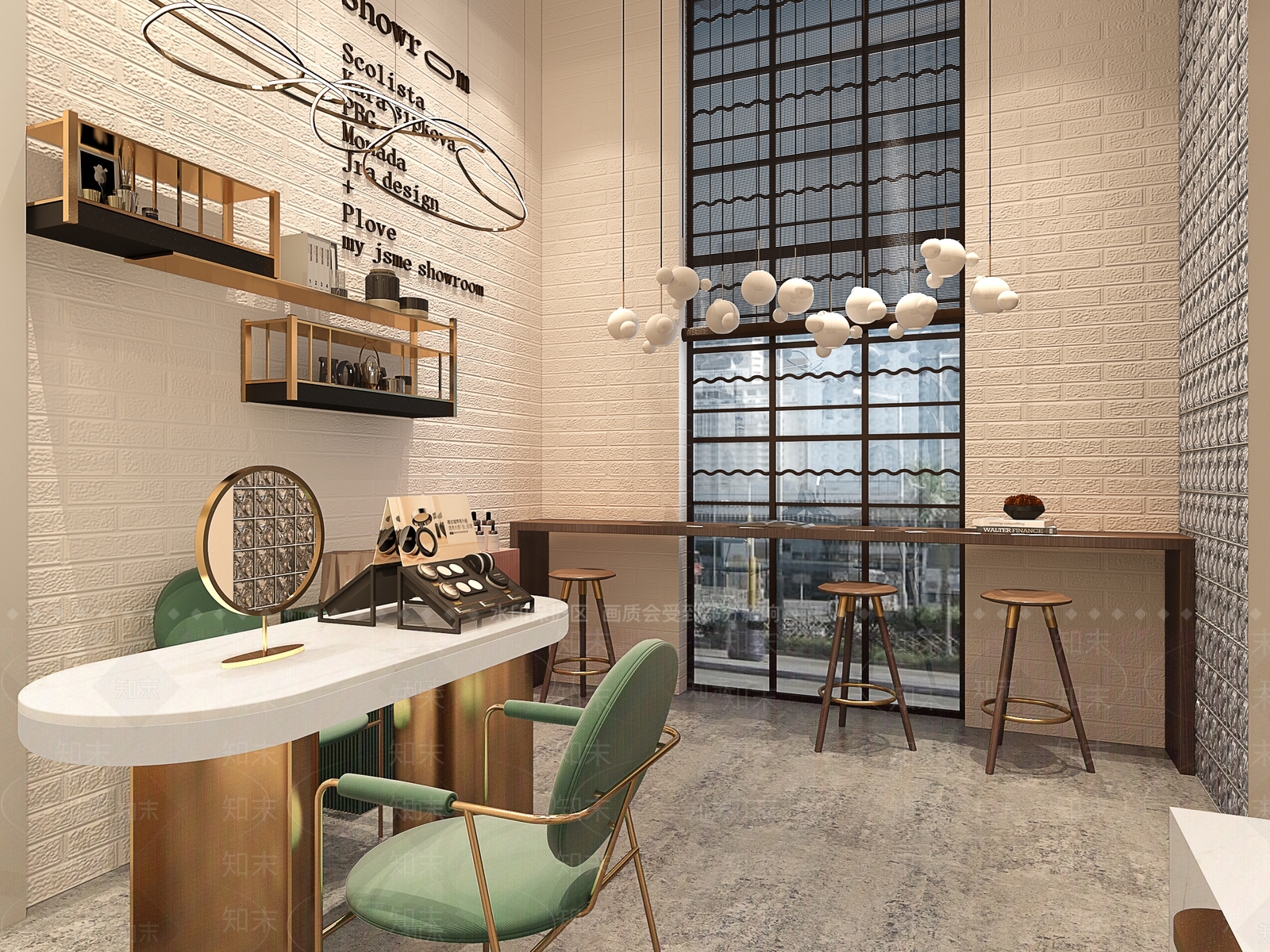 北欧首饰店3D模型下载【ID:1114706522】