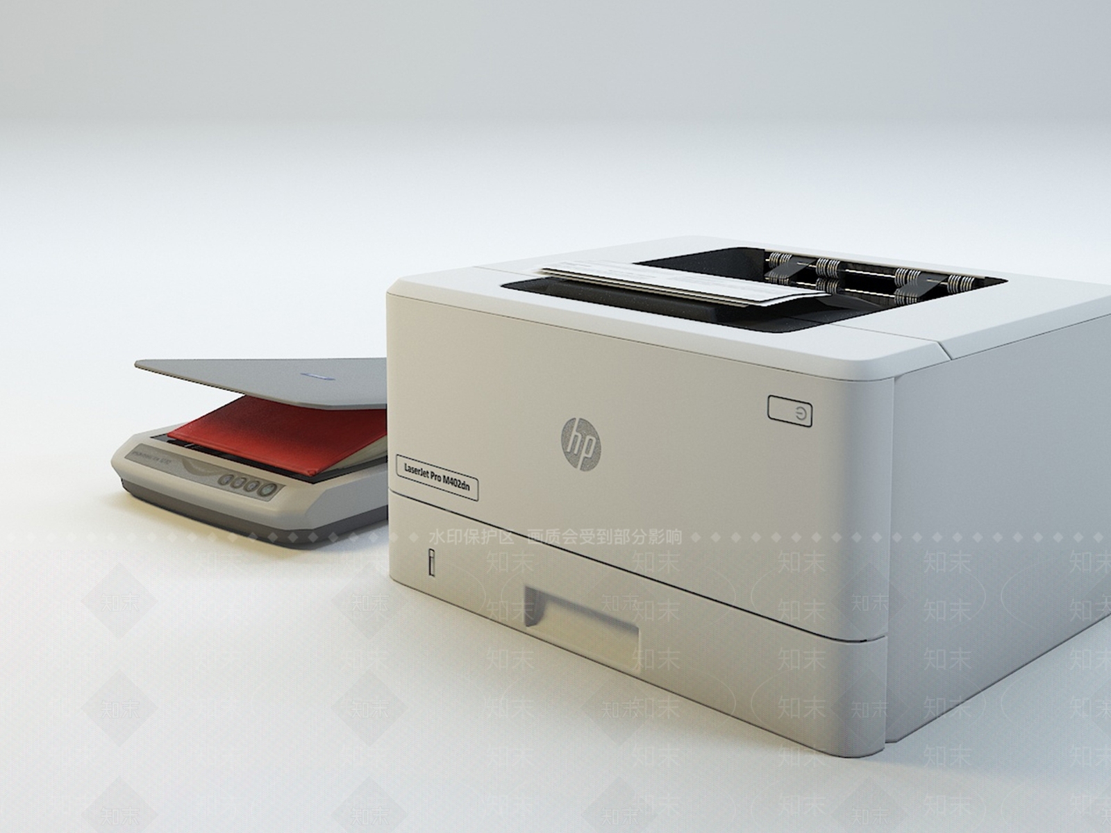 复印机3D模型下载【ID:1114356095】