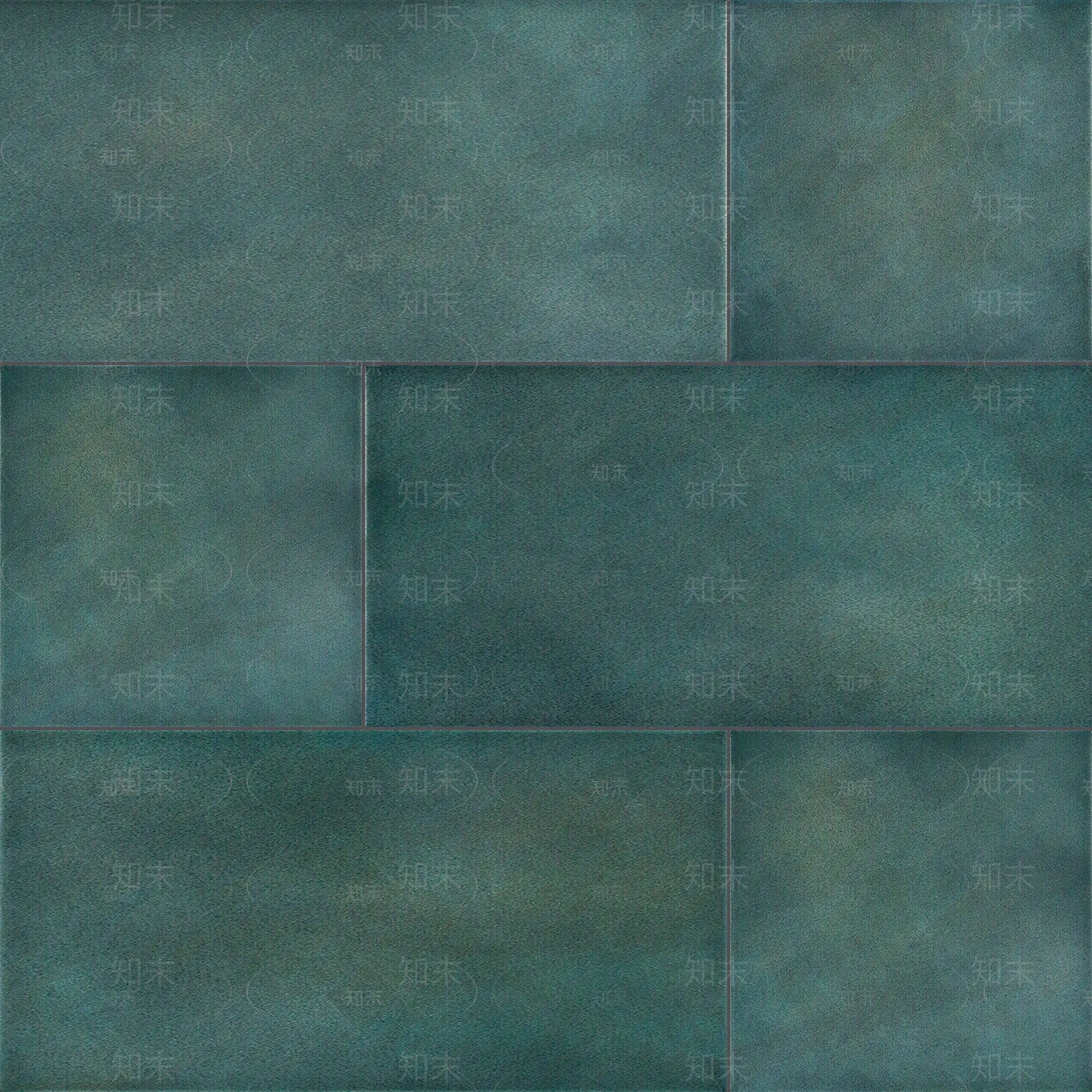 绿色复古仿古工字铺石纹砖贴图下载【ID:1114381038】