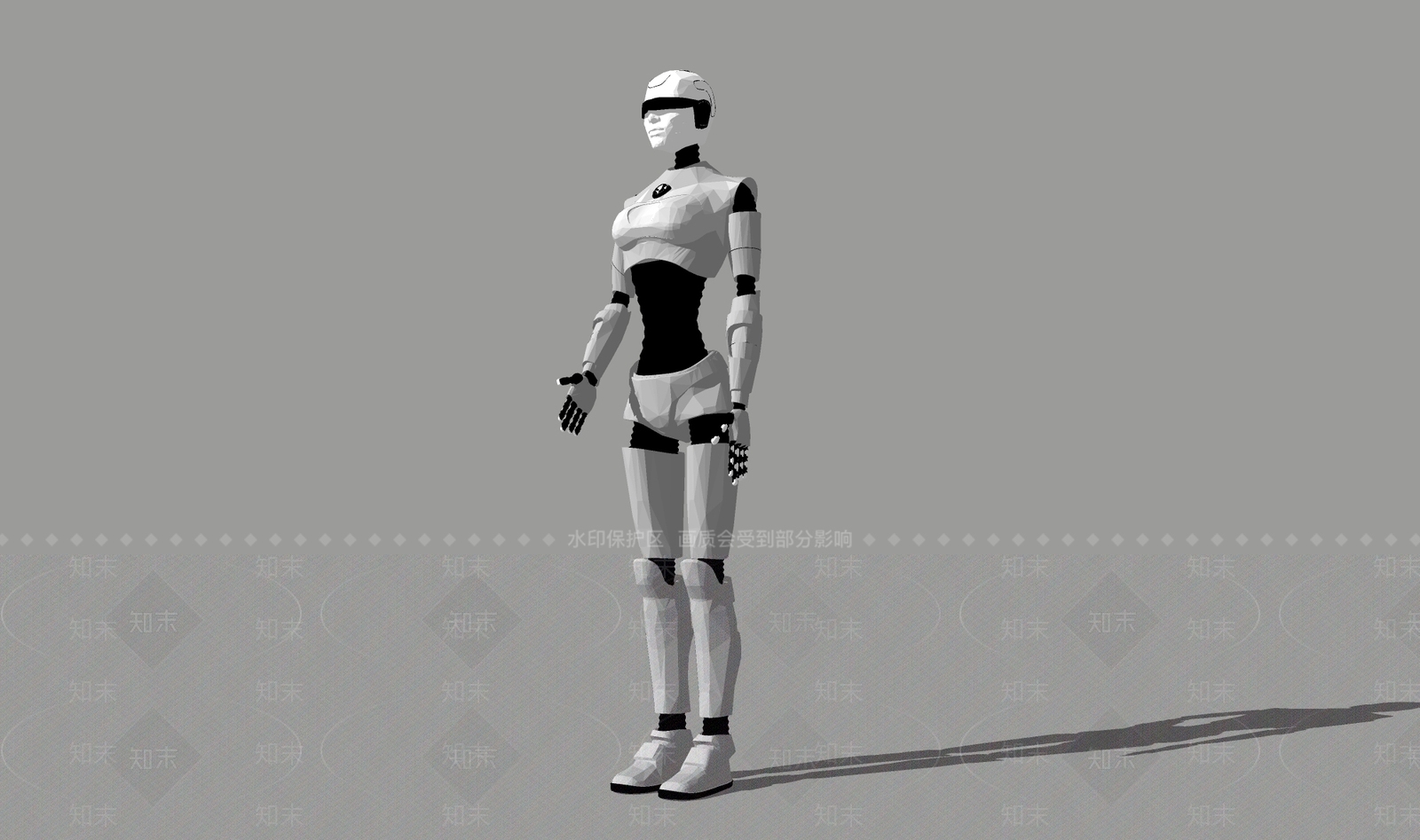 现代机器人SU模型下载【ID:1114386400】