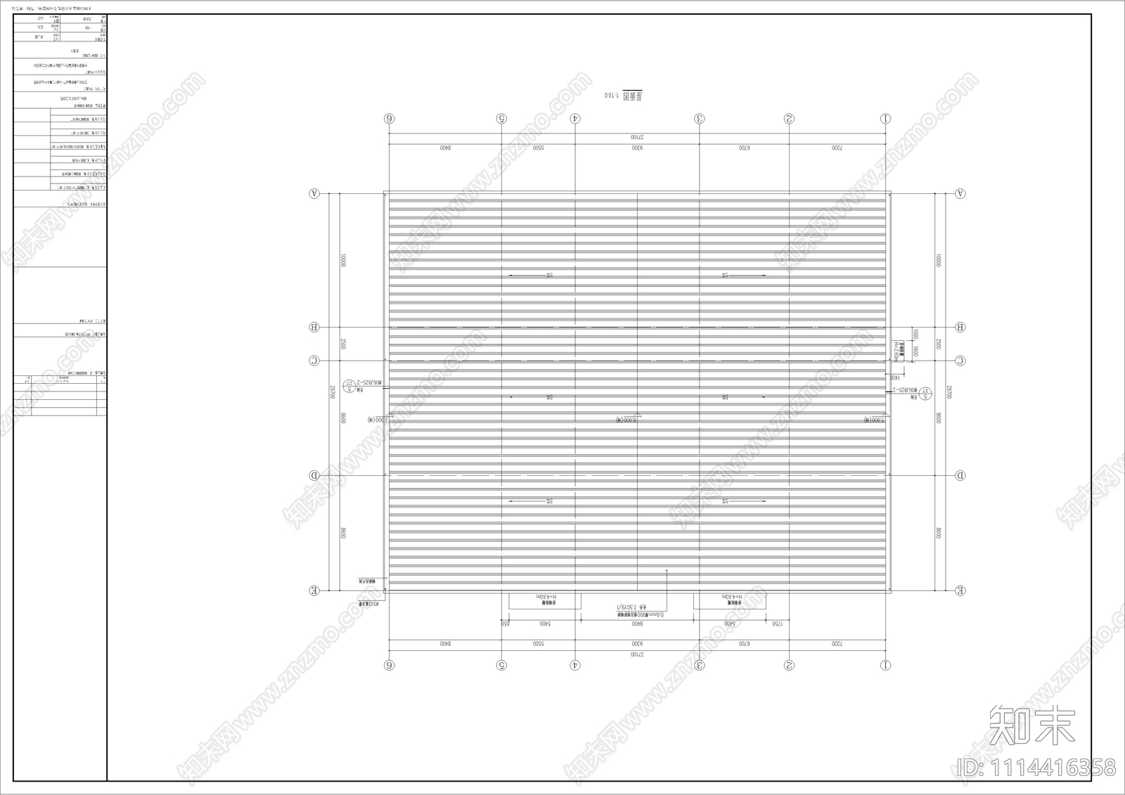 气调冷库工业建筑施工图施工图下载【ID:1114416358】