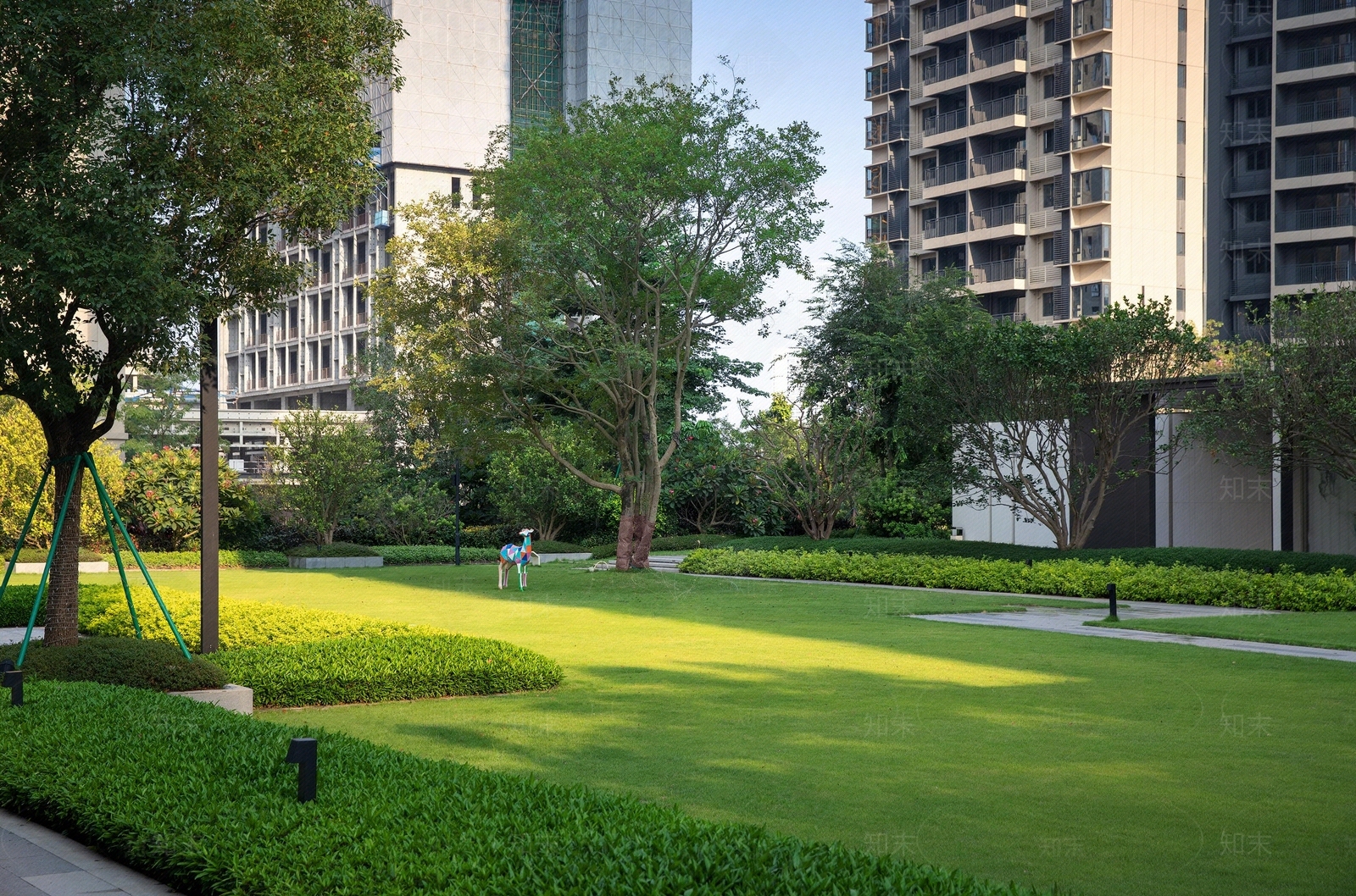 小区建筑外景贴图下载【ID:1114417233】