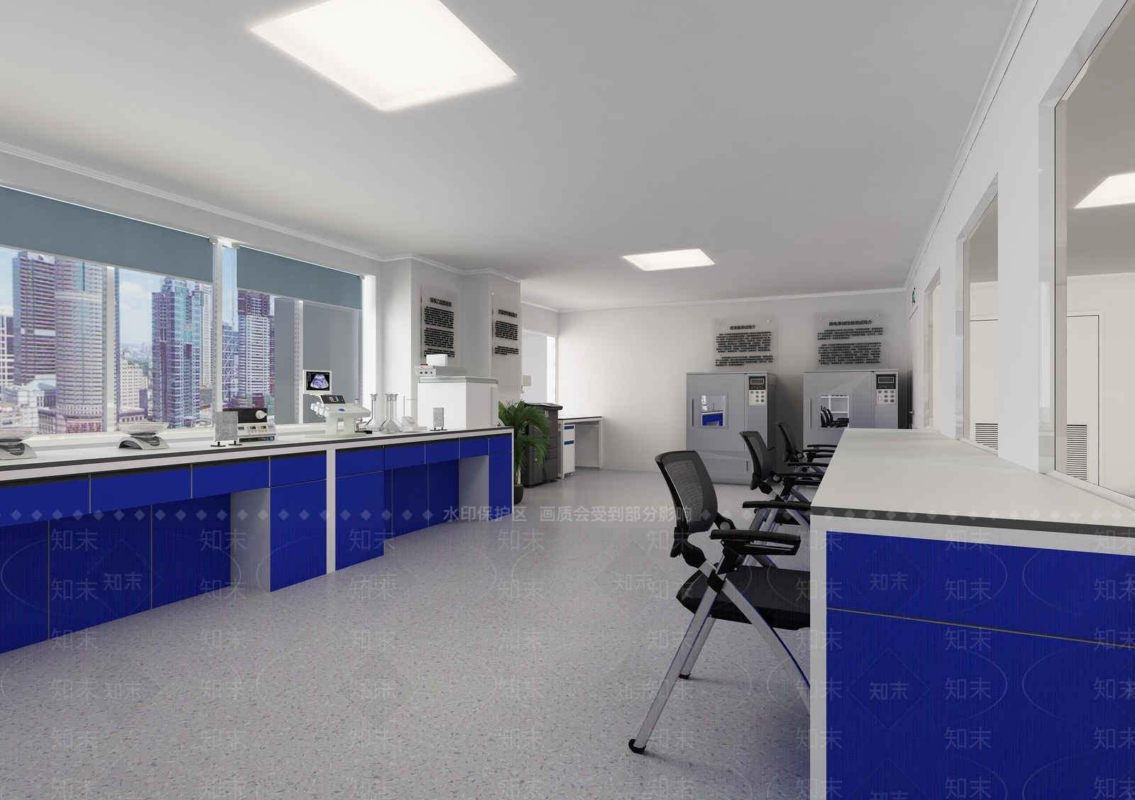 现代物理实验室3D模型下载【ID:1114480264】