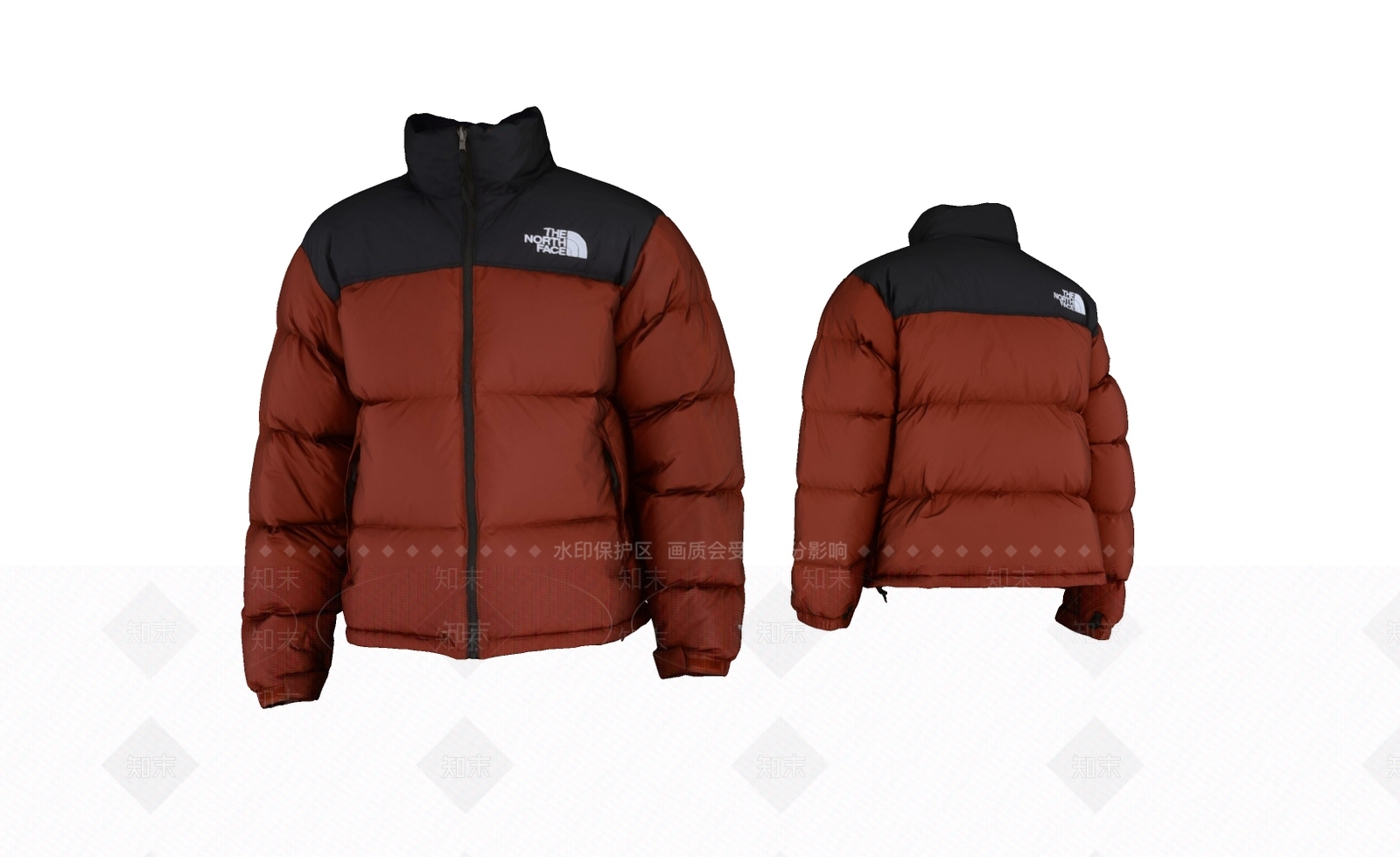 现代羽绒服SU模型下载【ID:1114503087】
