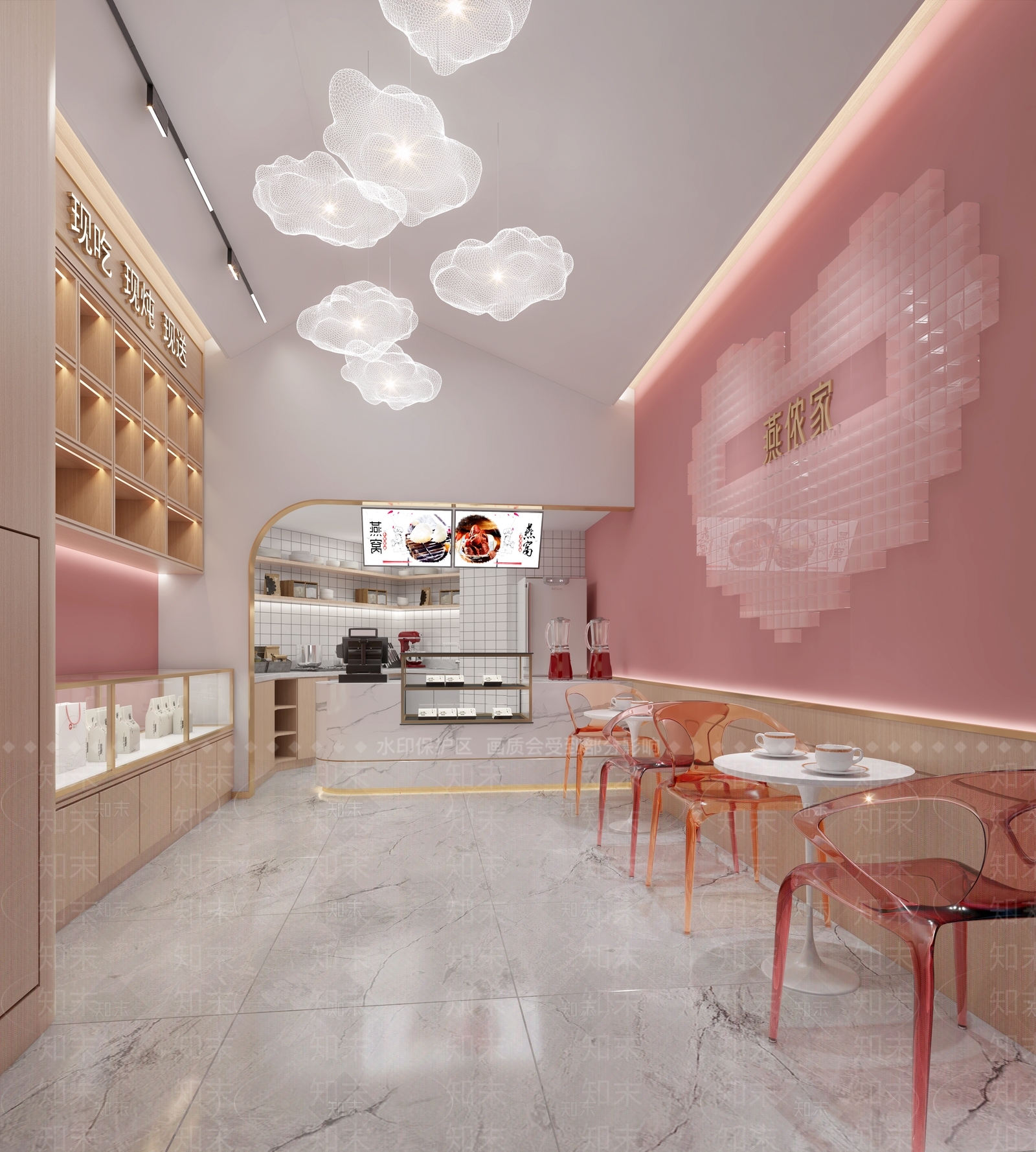 现代燕窝店3D模型下载【ID:1114507510】