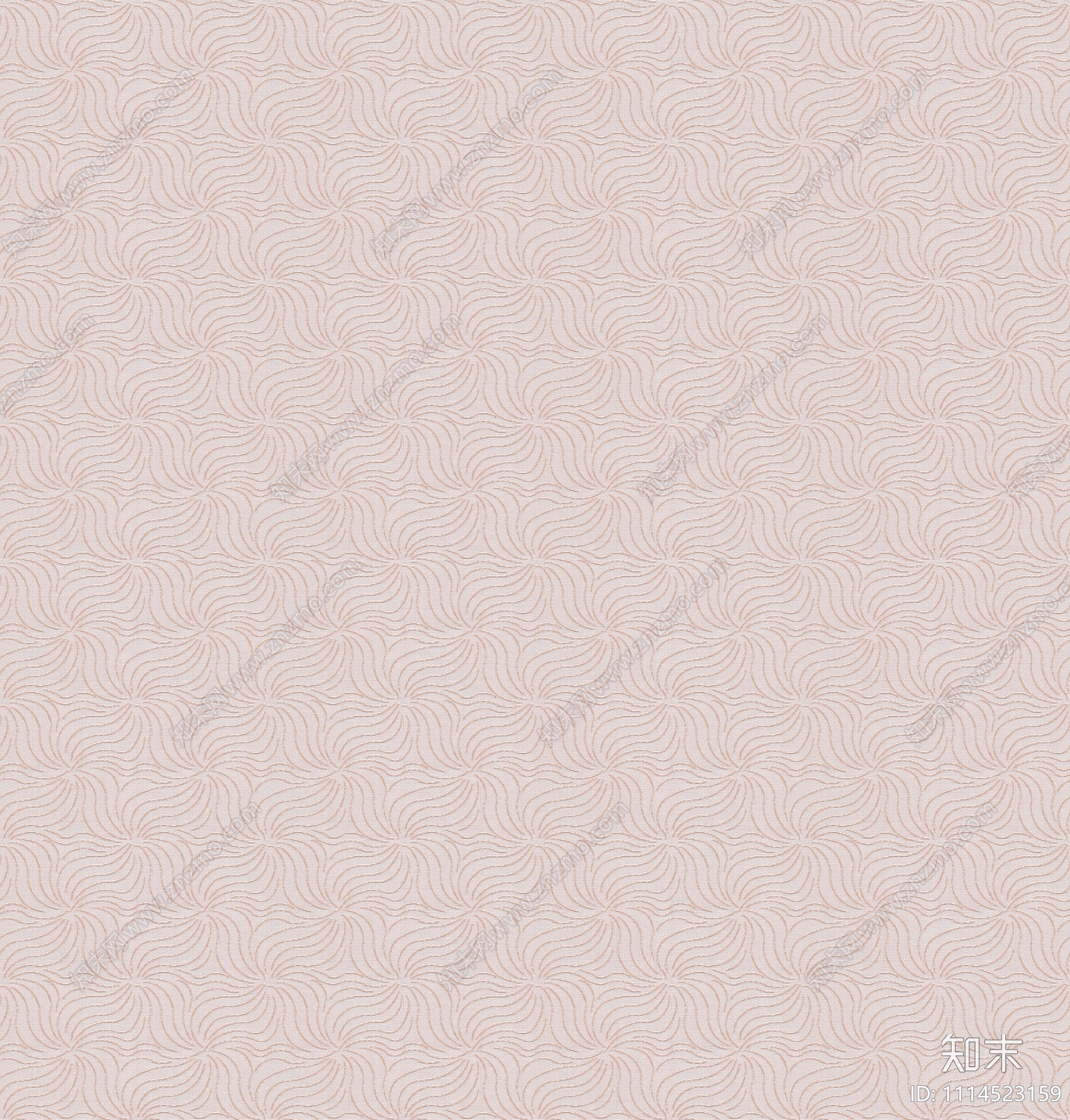 现代简约粉色花纹壁纸贴图下载【ID:1114523159】