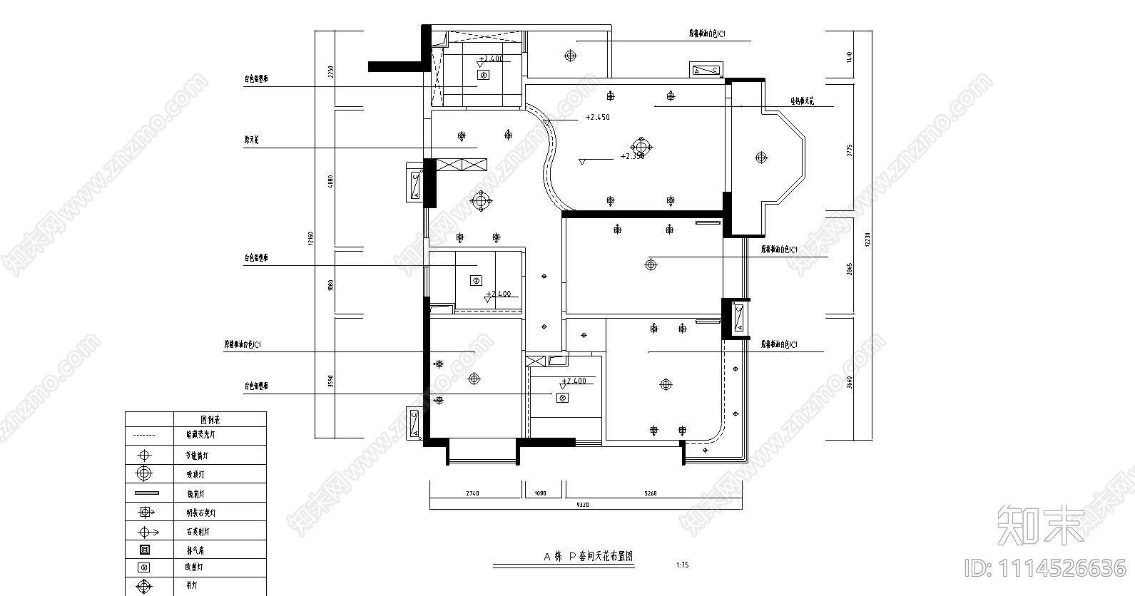 独立小型别墅全套施工图cad施工图下载【ID:1114526636】