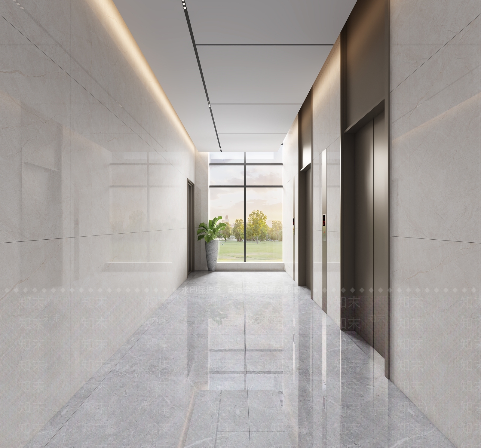 现代党建会议室3D模型下载【ID:1114538049】