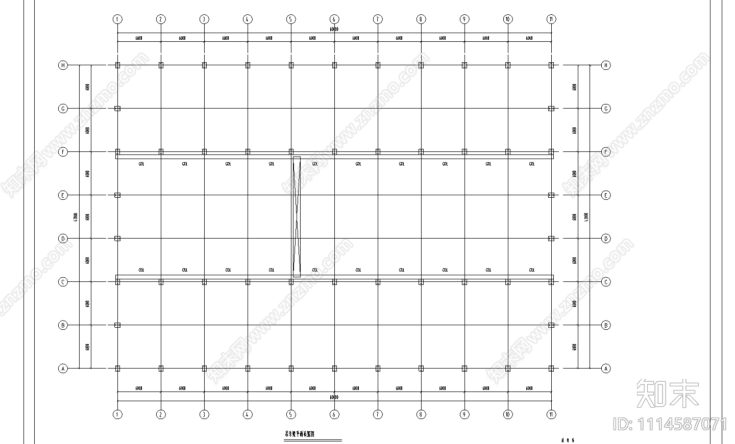 河南漯河某机械公司建筑钢结构工程CAD施工图下载【ID:1114587071】