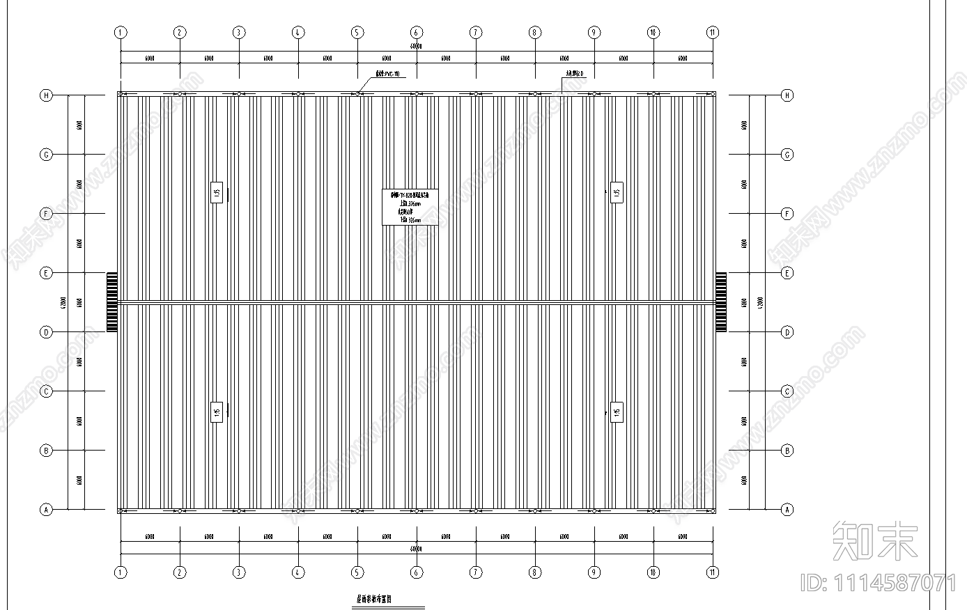 河南漯河某机械公司建筑钢结构工程CAD施工图下载【ID:1114587071】