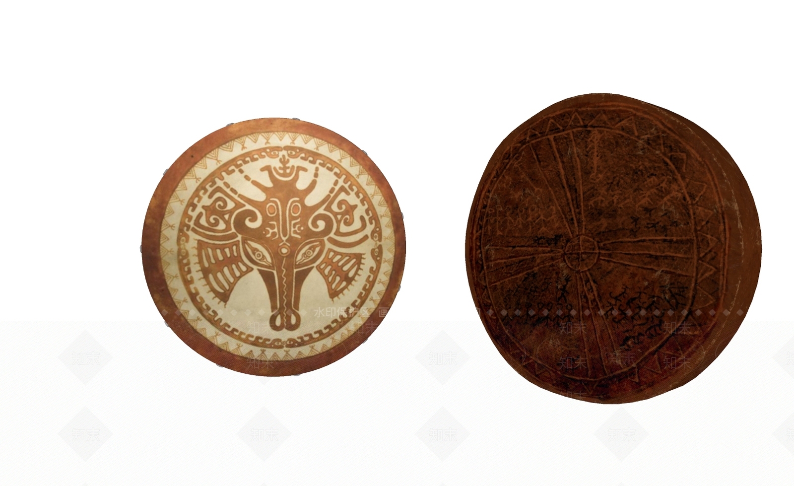 古典鼓SU模型下载【ID:1114587309】