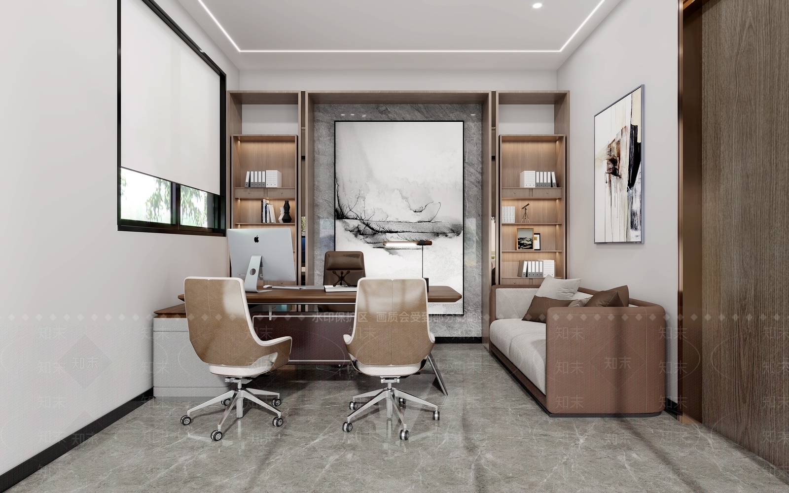 现代售楼部3D模型下载【ID:1114608491】