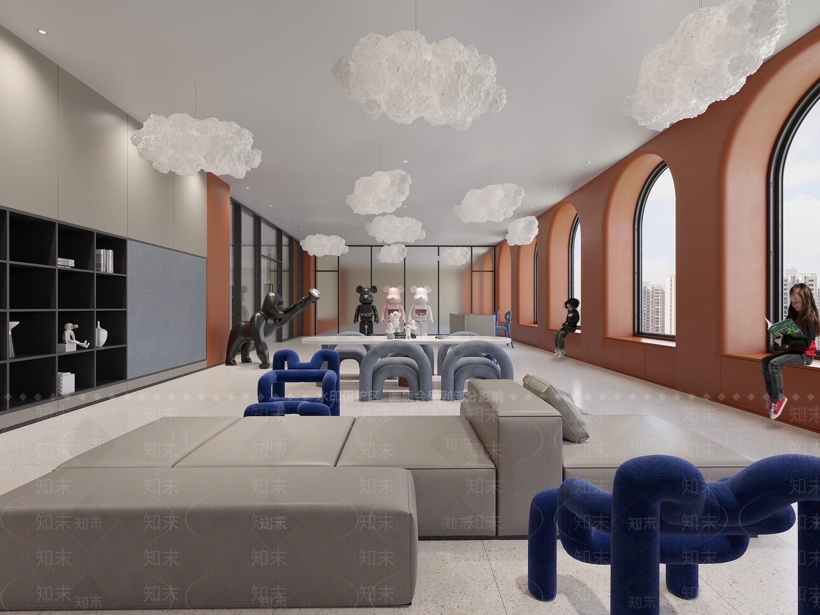 现代健身房3D模型下载【ID:1114636451】