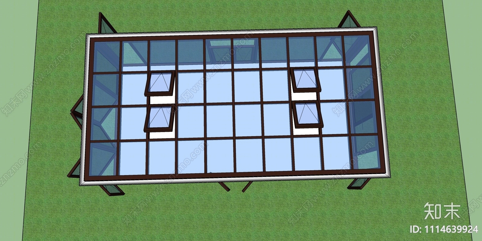 现代居家阳光房SU模型下载【ID:1114639924】