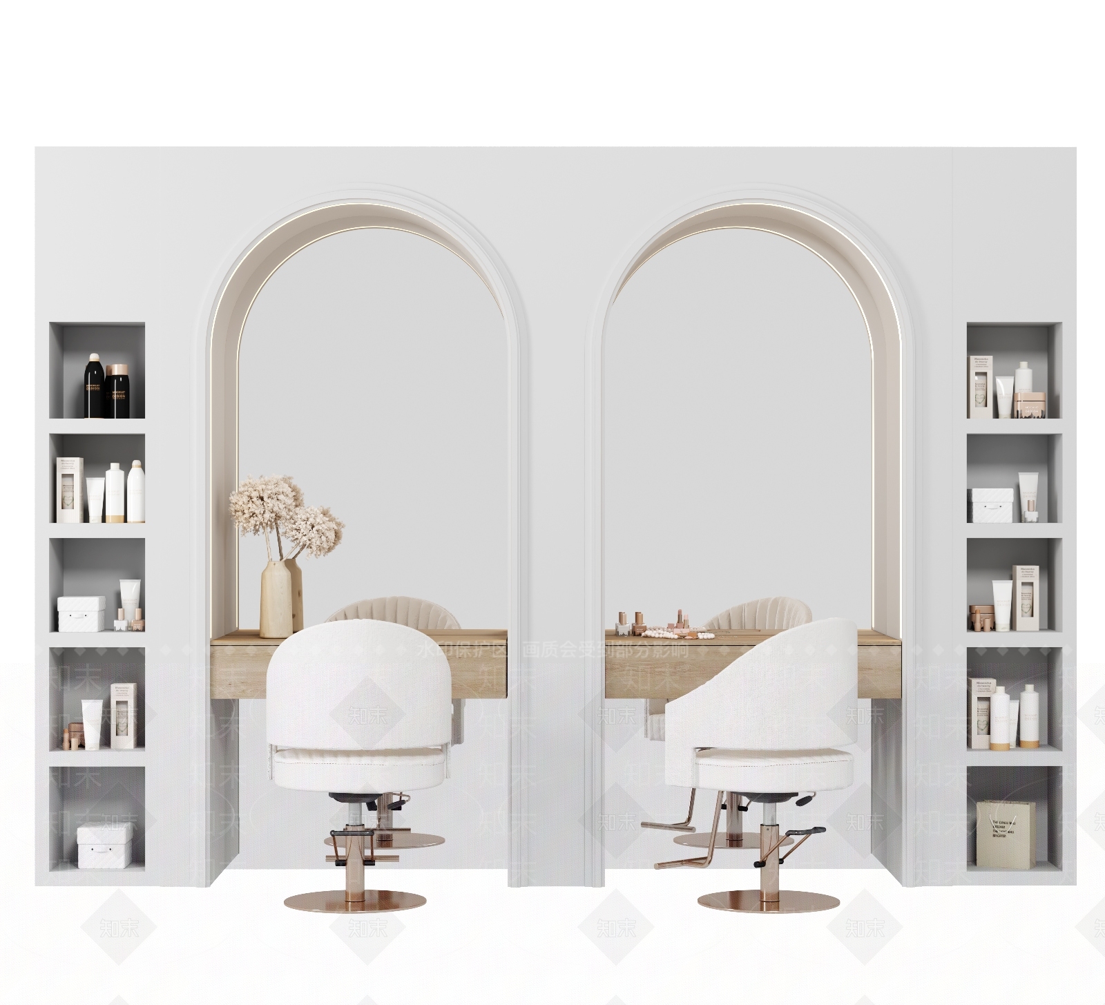 理发店用品3D模型下载【ID:1114665040】