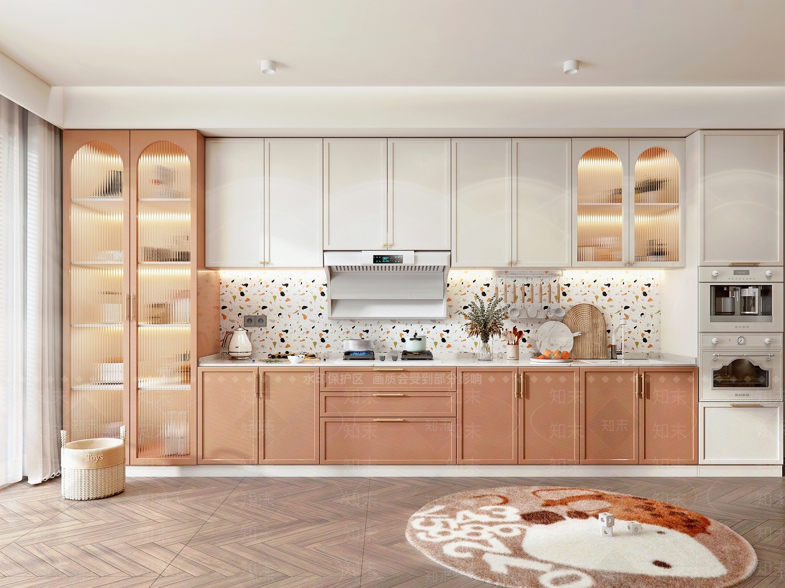 北欧风格橱柜3D模型下载【ID:1114685022】