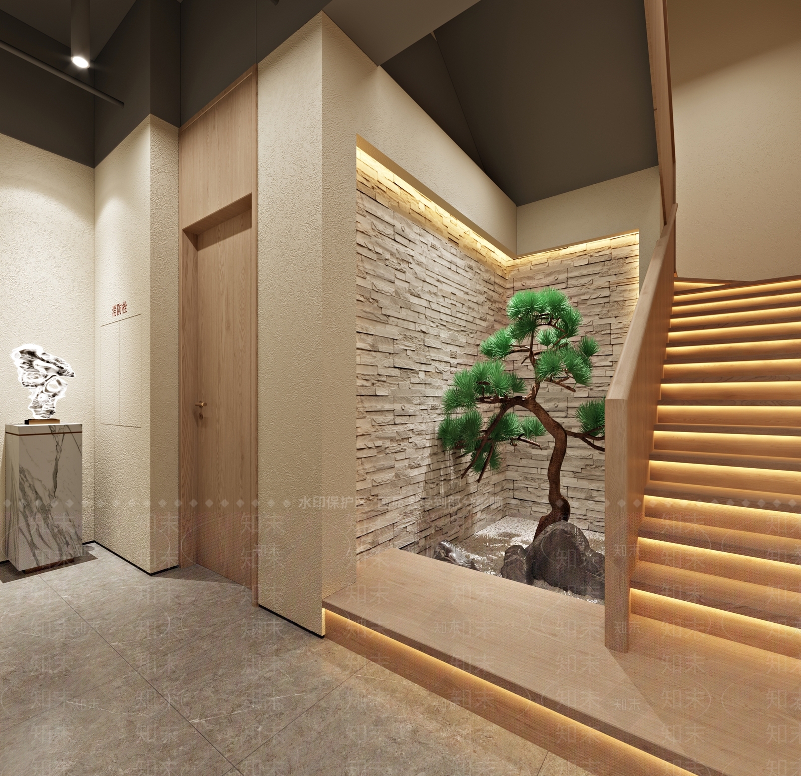 日式茶馆3D模型下载【ID:1114690147】