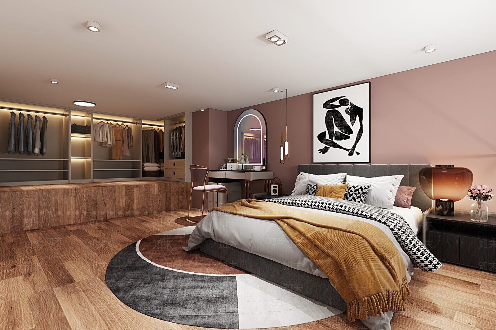 现代loft公寓3D模型下载【ID:1114691739】