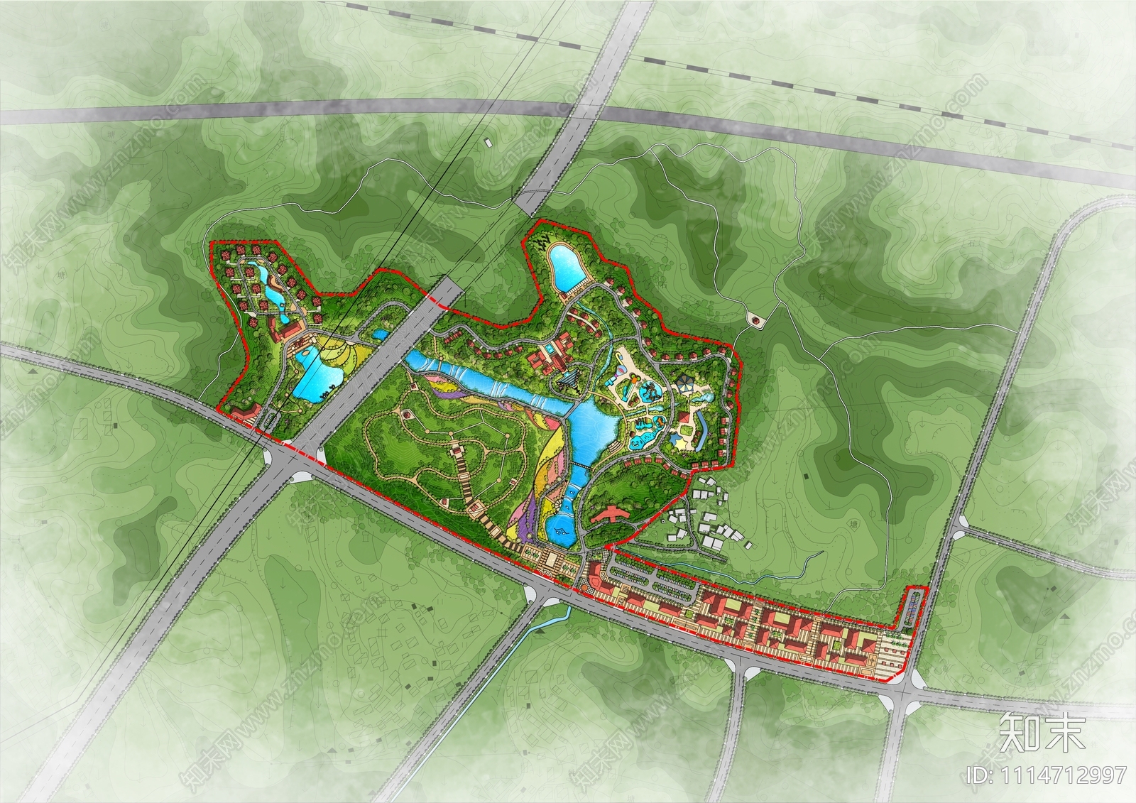 度假旅游商业施工图下载【ID:1114712997】