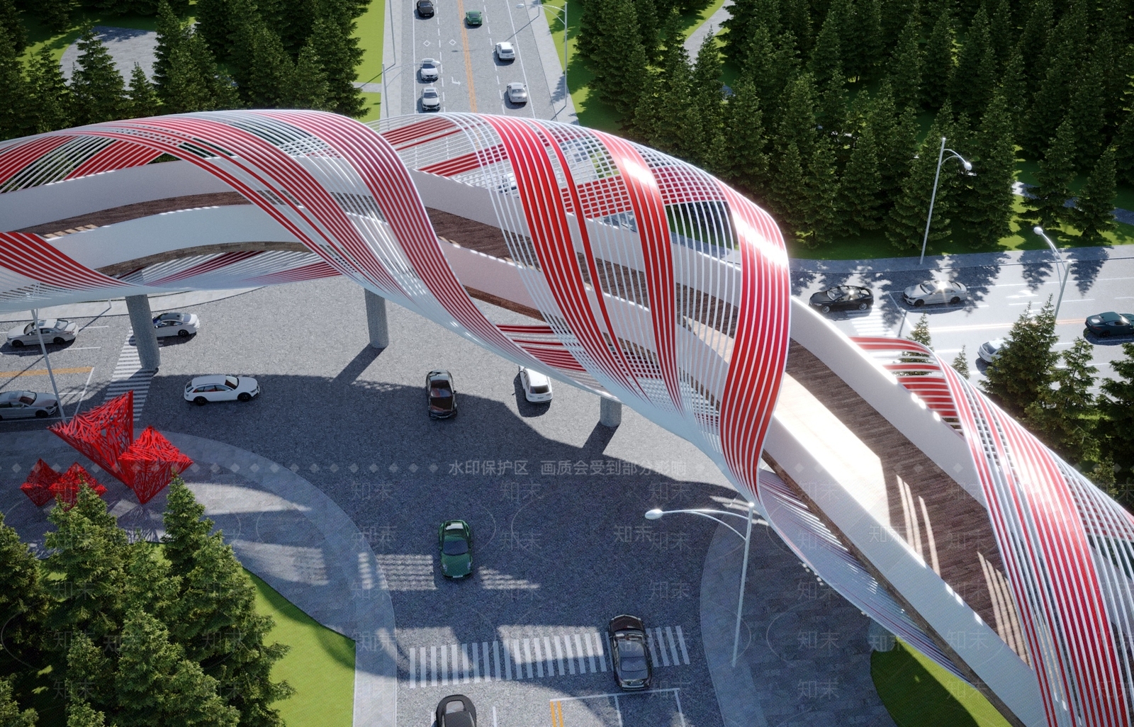 现代大桥3D模型下载【ID:1114746805】